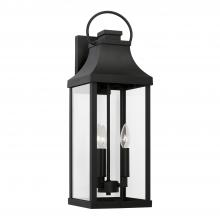 Capital 946431BK - 3 Light Outdoor Wall Lantern
